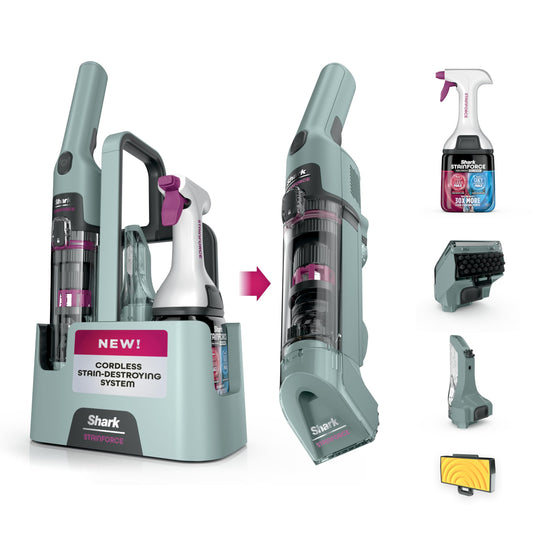 Cordless portable stain removal and deodorization system